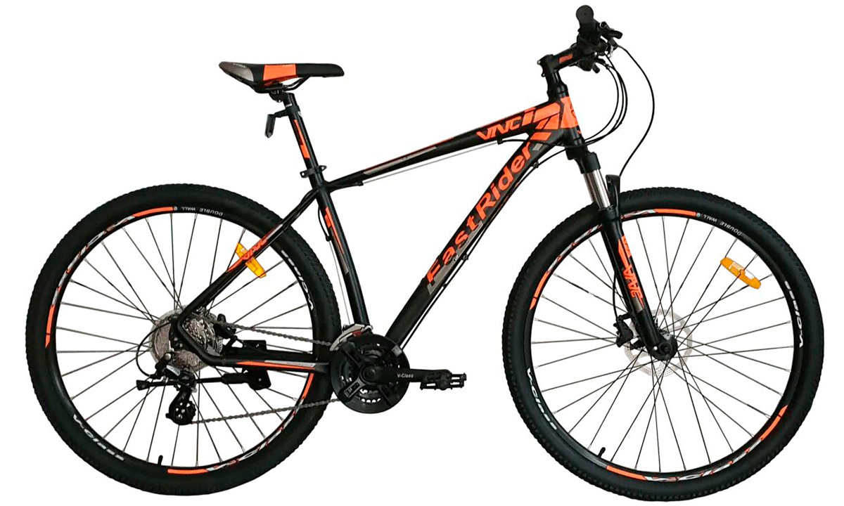 Фотография Велосипед VNC FastRider A5 29" (2020) 2020 Черно-оранжевый